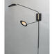Scan LED 6 inch Black/Satin Brass Wall Sconce Wall Light