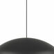Olivia 1 Light 15.75 inch Matte Black Pendant Ceiling Light