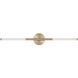 Overture LED 32 inch Champagne Gold Vanity Light Wall Light