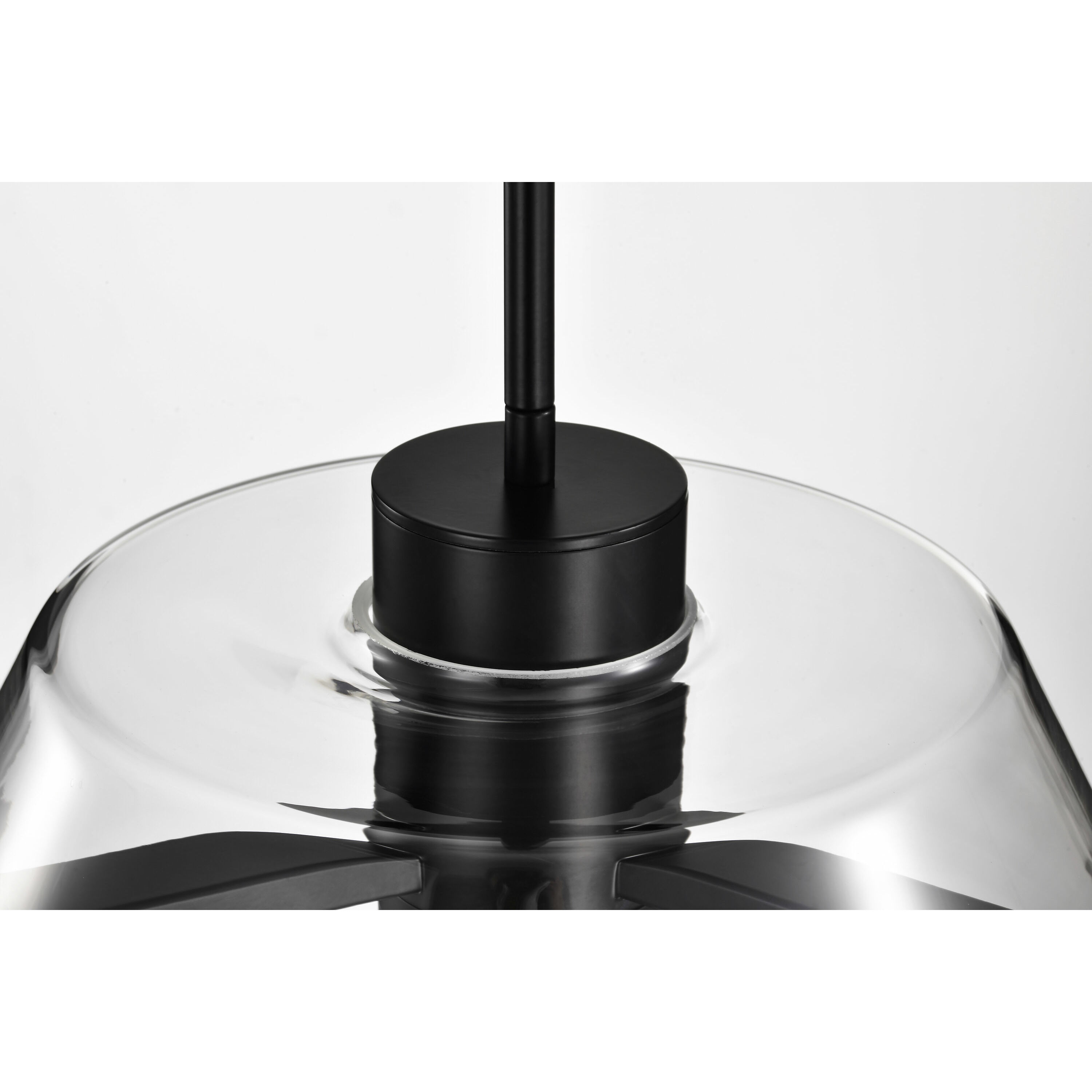 Edmond LED 17 inch Matte Black Pendant Ceiling Light