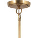 Katelyn Pendant Ceiling Light in Satin Brass