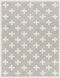 Rodos 84 X 63 inch Taupe Rug, Rectangle