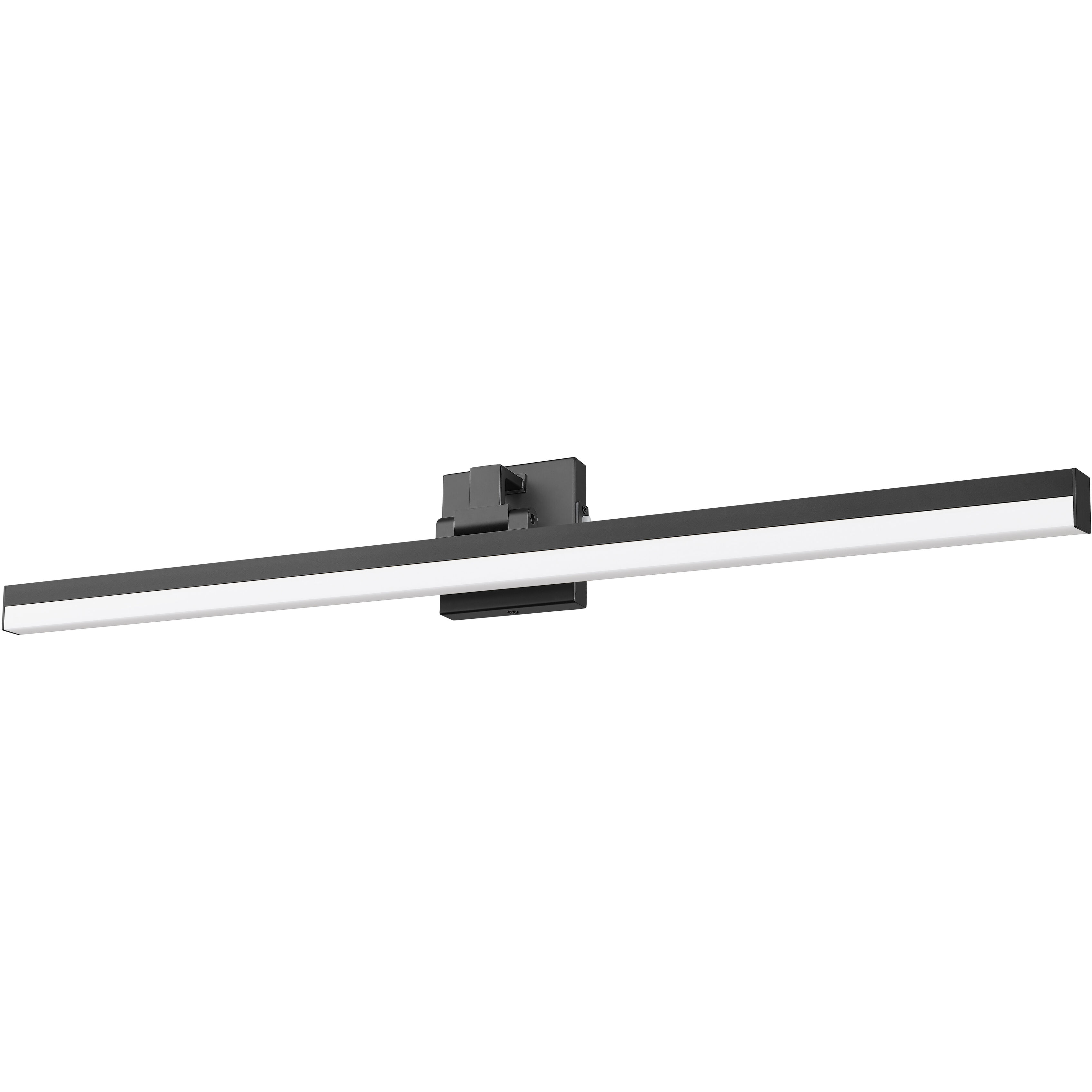 Liam LED 40 inch Matte Black Vanity Wall Light