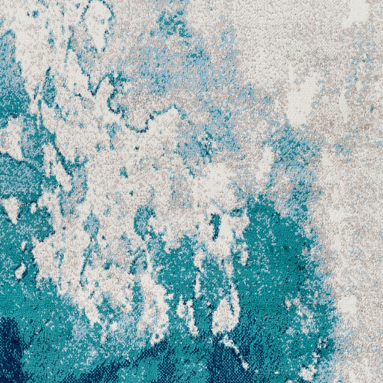 Paramount 35 X 22 inch Teal Rug in 2 x 3, Rectangle