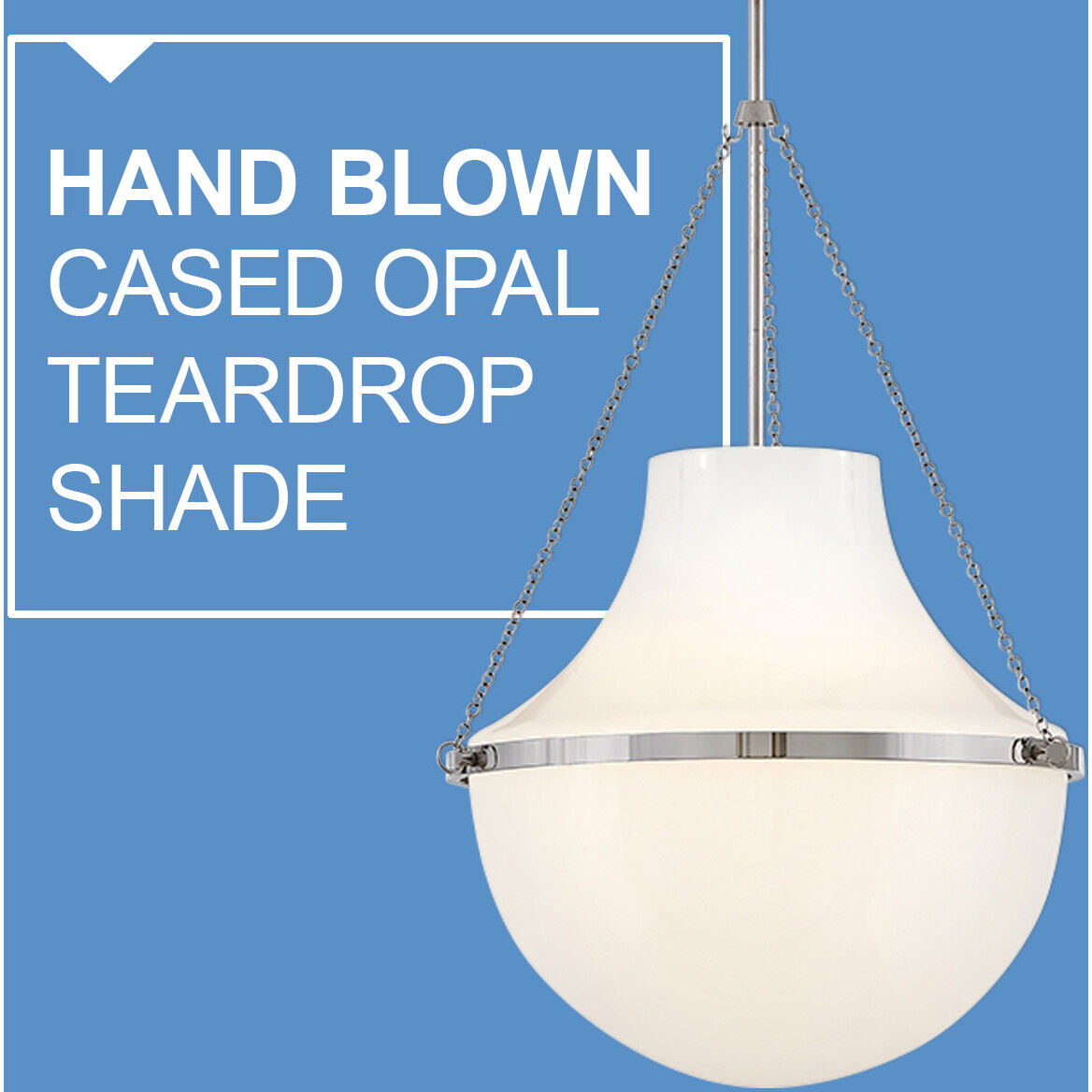 Collins 1 Light 15 inch Polished Nickel Pendant Ceiling Light, Medium