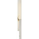 Victoria 4.5 inch Brushed Steel ADA Wall Sconce Wall Light