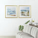 Cameron Multi - Blue and White and Cream and Tan Wall Art