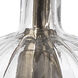 Sophia Carafe 1 Light 6.25 inch Clear with Brass Pendant Ceiling Light