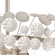 Camora 5 Light 37 inch Nickel Chandelier Ceiling Light