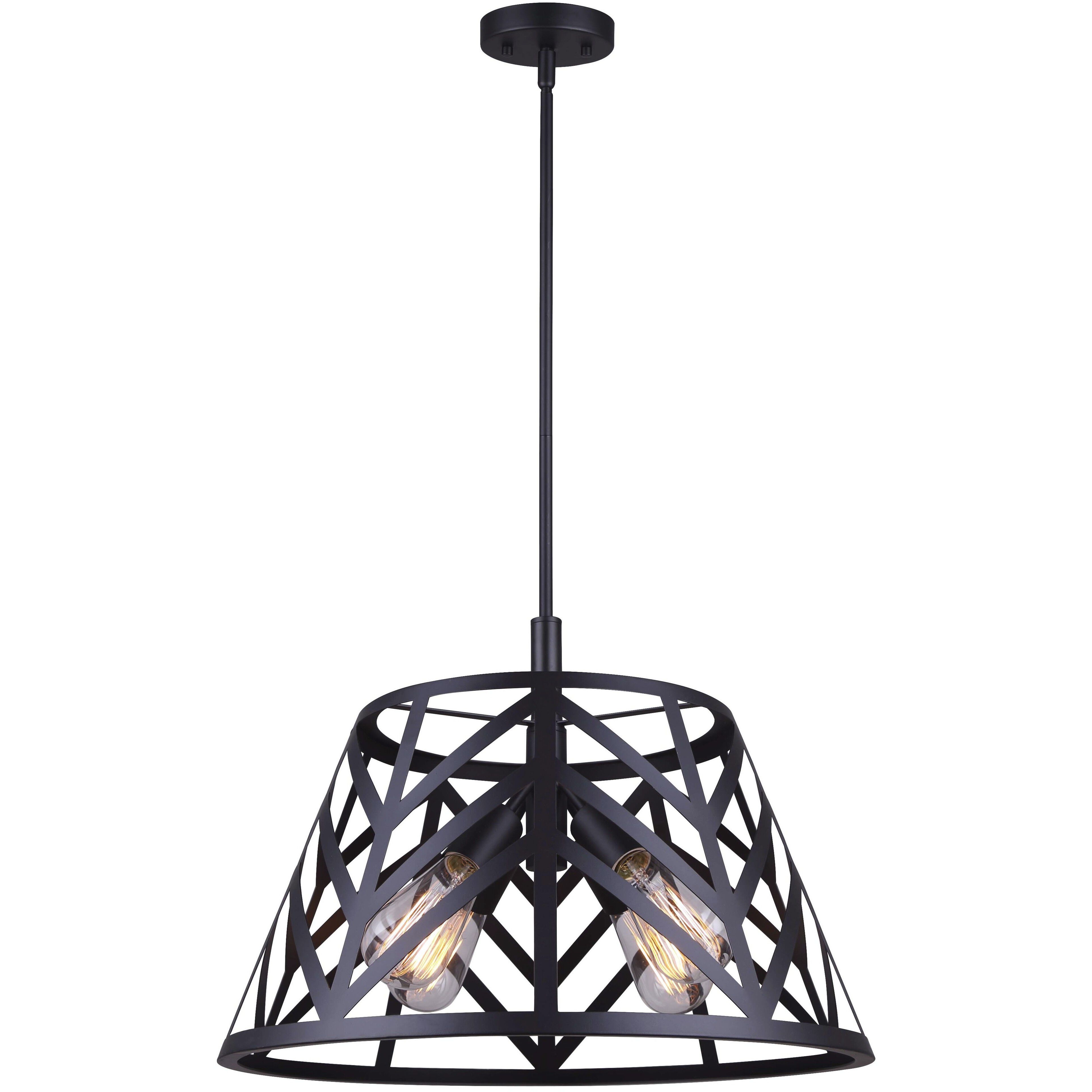 Canarm ICH635B03BK17 Maud 3 Light 16.5 inch Black Chandelier Canarm ICH635B03BK17 Maud 3 Light 16.5 inch Black Chandelier
