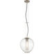 Ray Booth Taro LED 13 inch Antique Nickel Lantern Pendant Ceiling Light