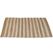 Shuttle Weave Durrie with Fringes 36 X 24 inch Multi Rug, Rectangle