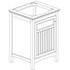 Danube 24 inch White Bathroom Vanity Wall Light