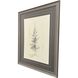 Elegant Pine Black and Beige and Gray Framed Art, Propac