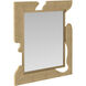 Zayden 43 X 37.5 inch Antique Brass Mirror