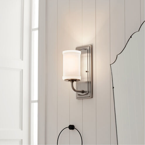 Homestead Vetivene 1 Light 6 inch Classic Pewter Wall Sconce Wall Light, Vetivene