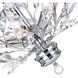 Ivy 6 Light 22 inch Chrome Flush Mount Ceiling Light
