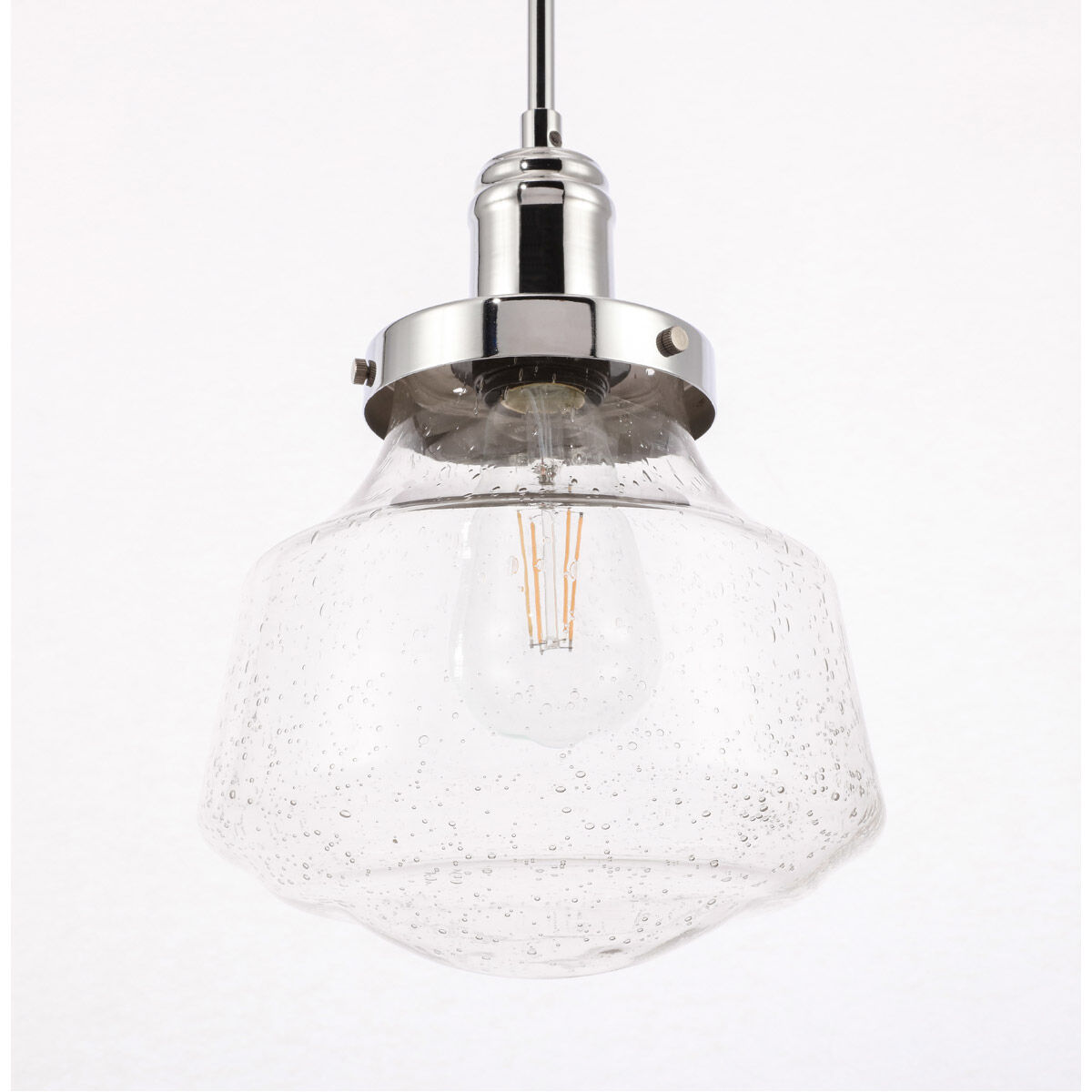 Lyle 1 Light 8 inch Chrome Pendant Ceiling Light