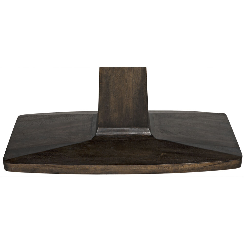 Travis 84 X 44 inch Ebony Walnut Dining Table