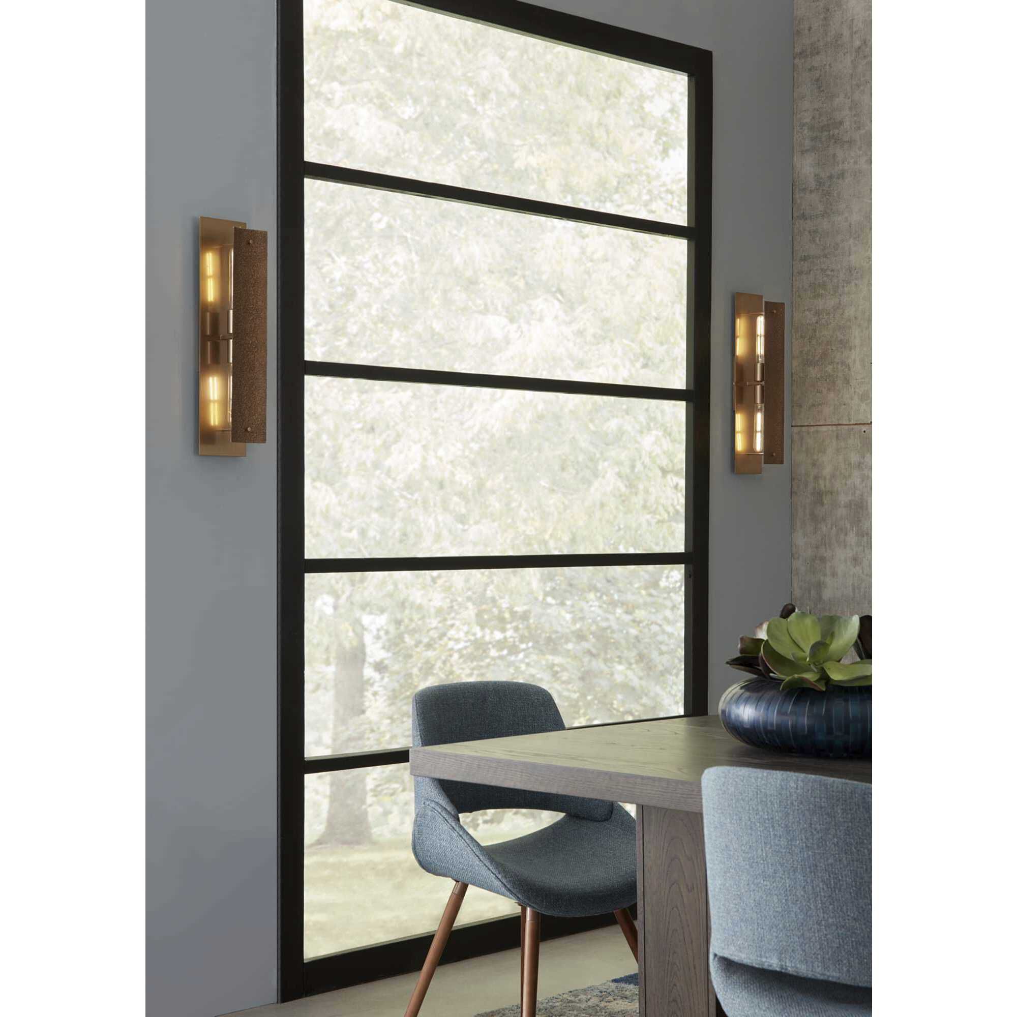 Lusail 2 Light 5.87 inch Soft Gold Wall Bracket Wall Light, Design Series