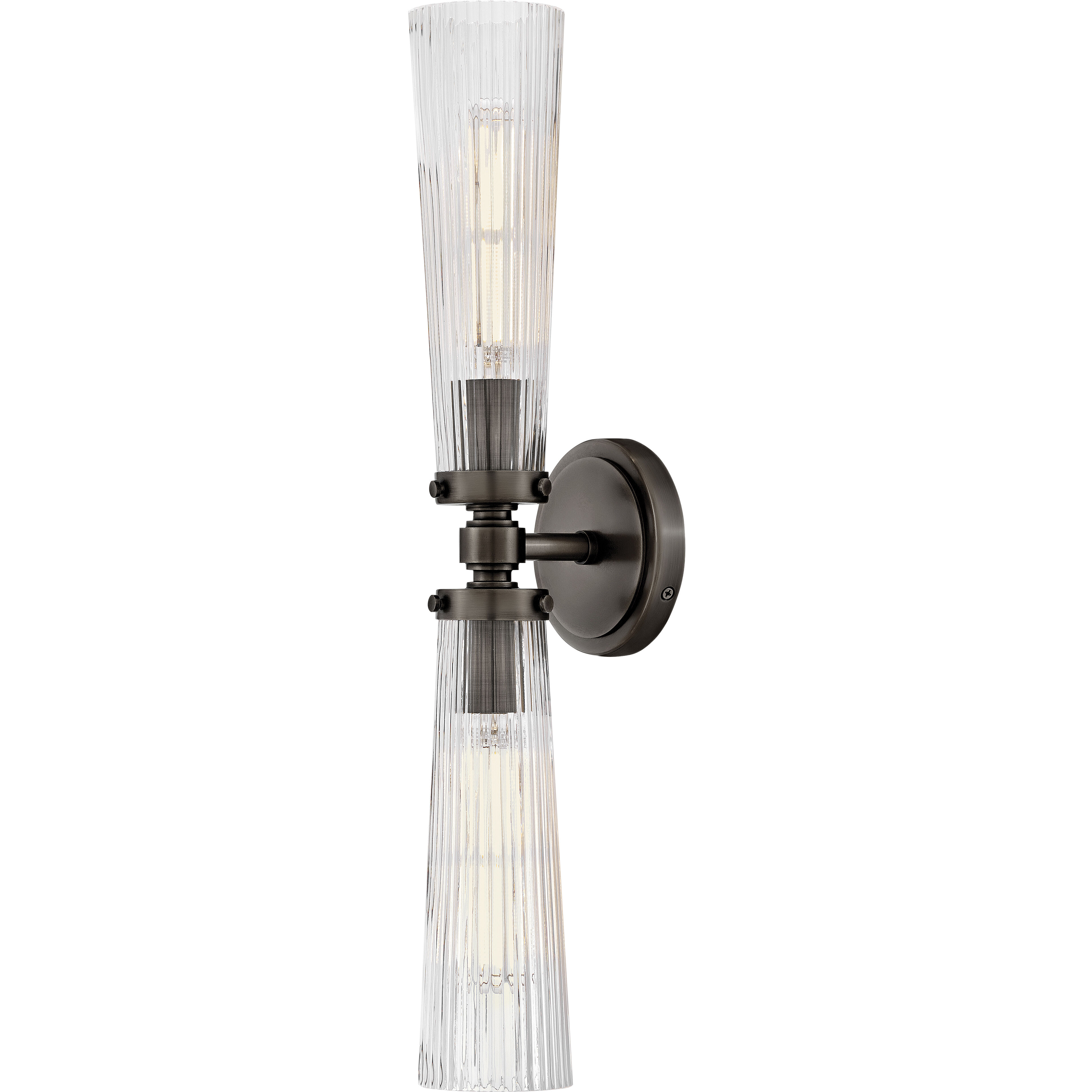 Jude 2 Light 24 inch Black Oxide Bath Light Wall Light