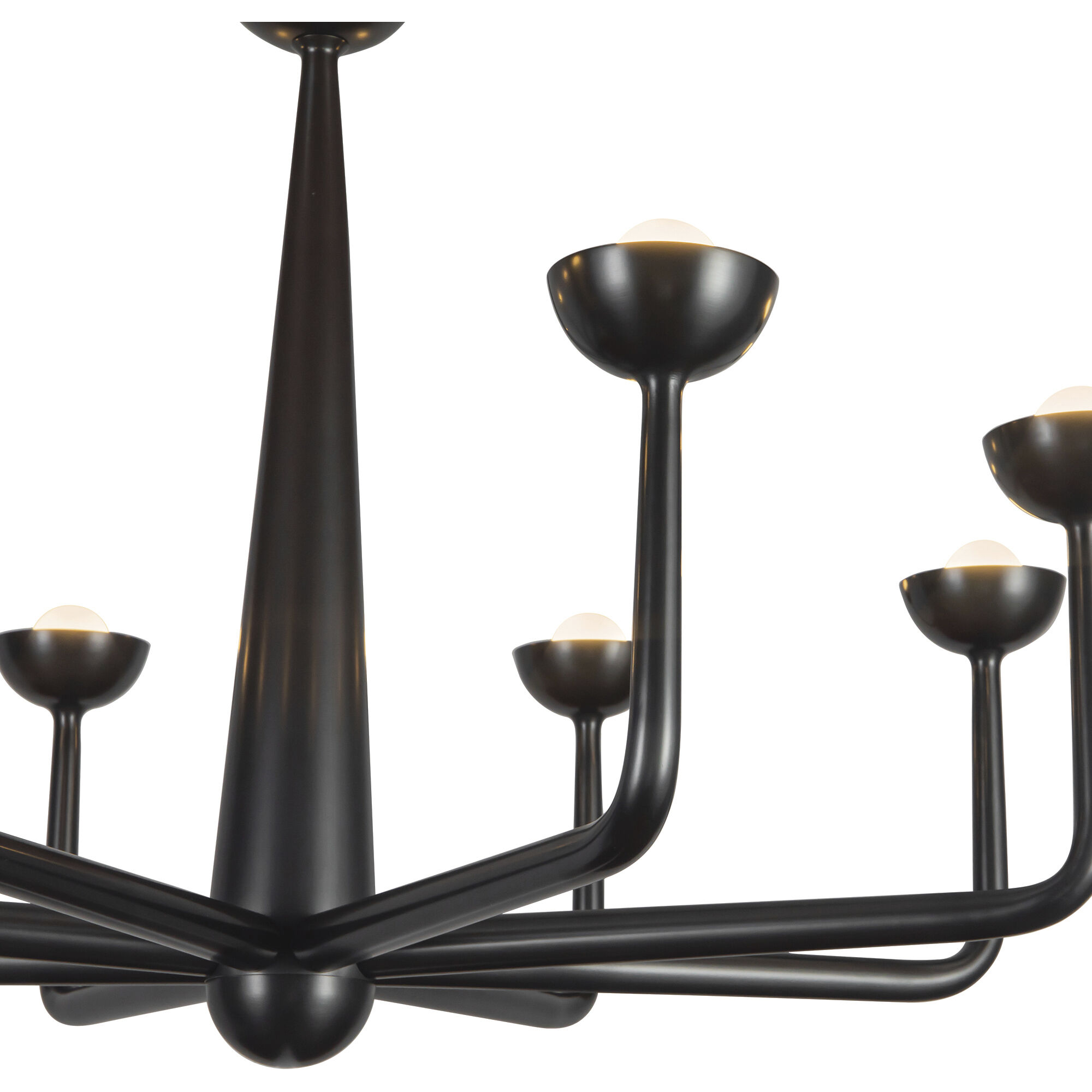 Spade 29.88 inch Urban Bronze Chandelier Ceiling Light