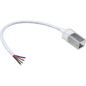 Trulux Lighting Systems White Power Connection Cord, for Microlux RGB