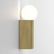 Ortona 1 Light 4.33 inch Matte Brushed Brass ADA Interior Wall Light