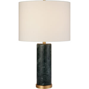 AERIN Cliff 30 inch 150.00 watt Green Marble Table Lamp Portable Light