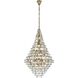 Adaline 38 Light 36 inch Satin Gold Chandelier Ceiling Light