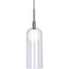 Stylo LED 4 inch Brushed Nickel Pendant Ceiling Light