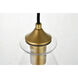 Gwynedd 1 Light 8 inch Brass Pendant Ceiling Light