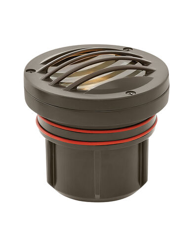 Hardy Island Grill Top 12v 12.00 watt Bronze Landscape Well Light in 3000K, Variable Output