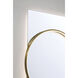 Trails 46 X 30 inch Gold LED Mirror