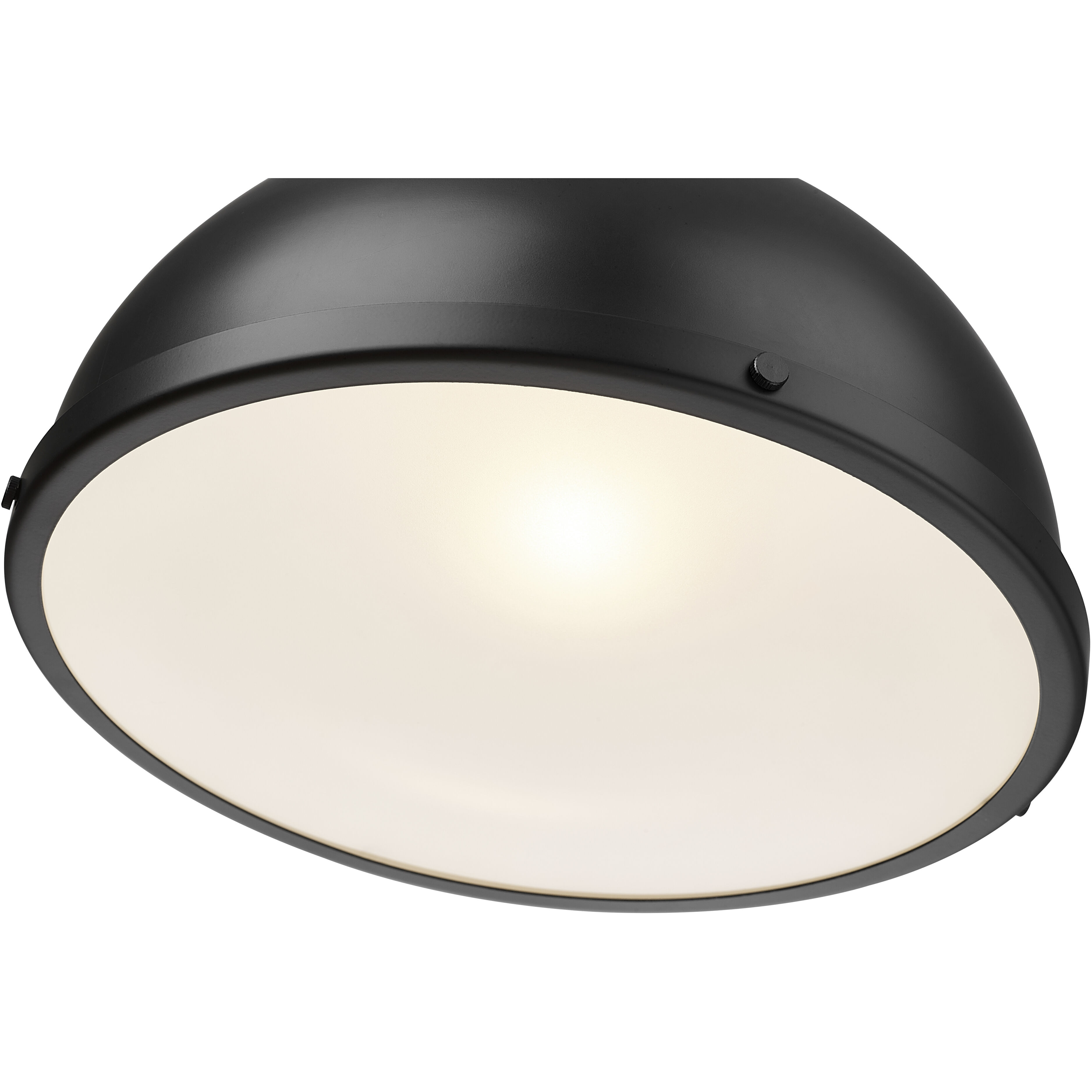 Melange 1 Light 13.25 inch Matte Black Pendant Ceiling Light in Matte Black Steel