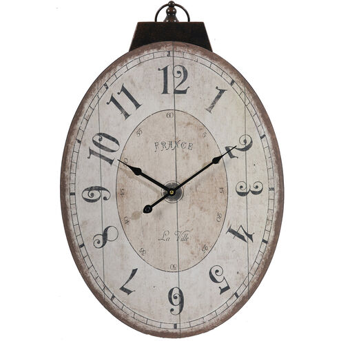Thaddeus 29 X 17.7 inch Clock
