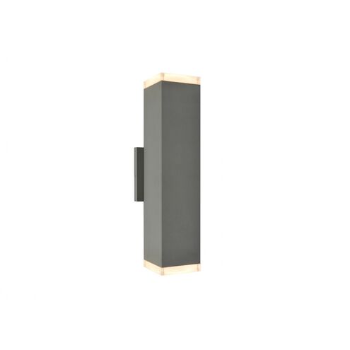 Avenue Outdoor LED 12 inch Silver Outdoor Wall Mount