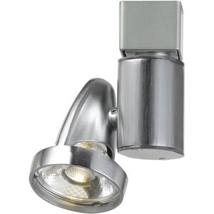 Ht System 1 Light Brushed Steel Track Head Ceiling Light