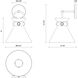 Alora Mood Emerson 1 Light 8.75 inch Matte Black Bath Vanity Light Wall Light in Smoke Glass