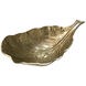 Leaf Aluminum Soft Gold Table Decor