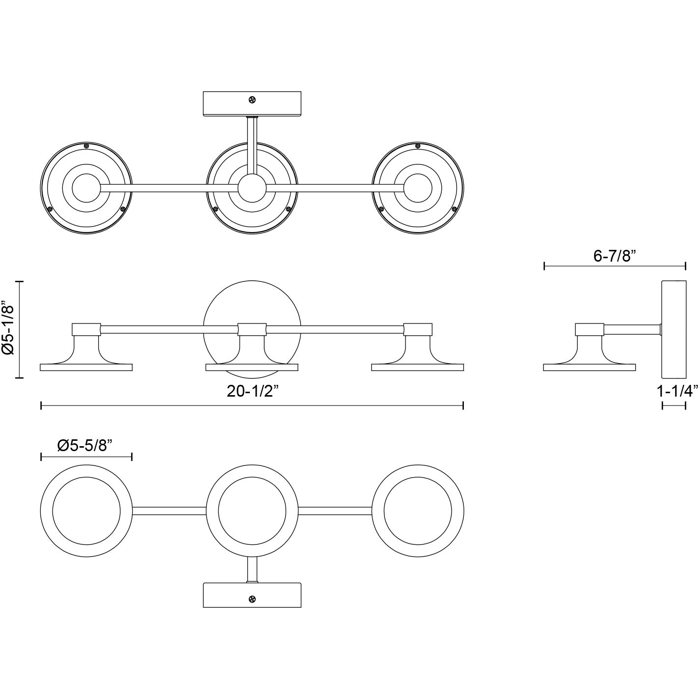 Alora Mood Issa Bath Vanity Light Wall Light in Matte Black