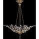 Crystal Laurel 4 Light 35.00 inch Pendant