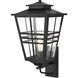 Macon 1 Light 24 inch Black Outdoor Wall Sconce