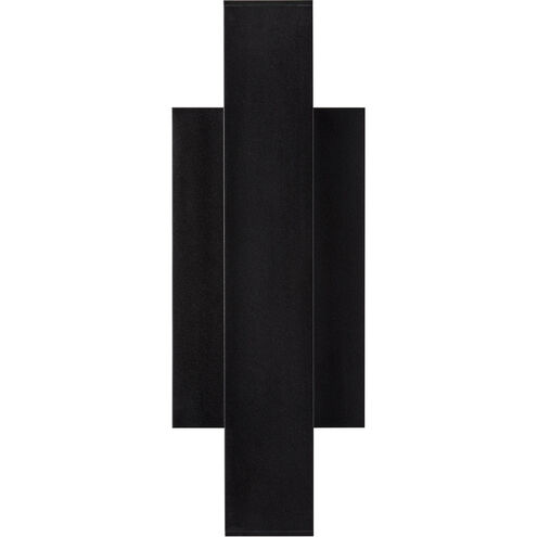 Sean Lavin Chara LED 12 inch Black Outdoor Wall Light, Integrated LED