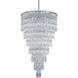 Canada 39 Light 32 inch Chrome Chandelier Ceiling Light