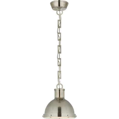 Thomas O'Brien Hicks 1 Light 8.75 inch Antique Nickel Pendant Ceiling Light, Small