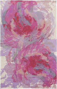 Felicity 36 X 24 inch Pink Rug in 2 x 3, Rectangle