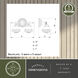 Huntley LED 16 inch Oil Rubbed Bronze Bathroom Light Wall Light