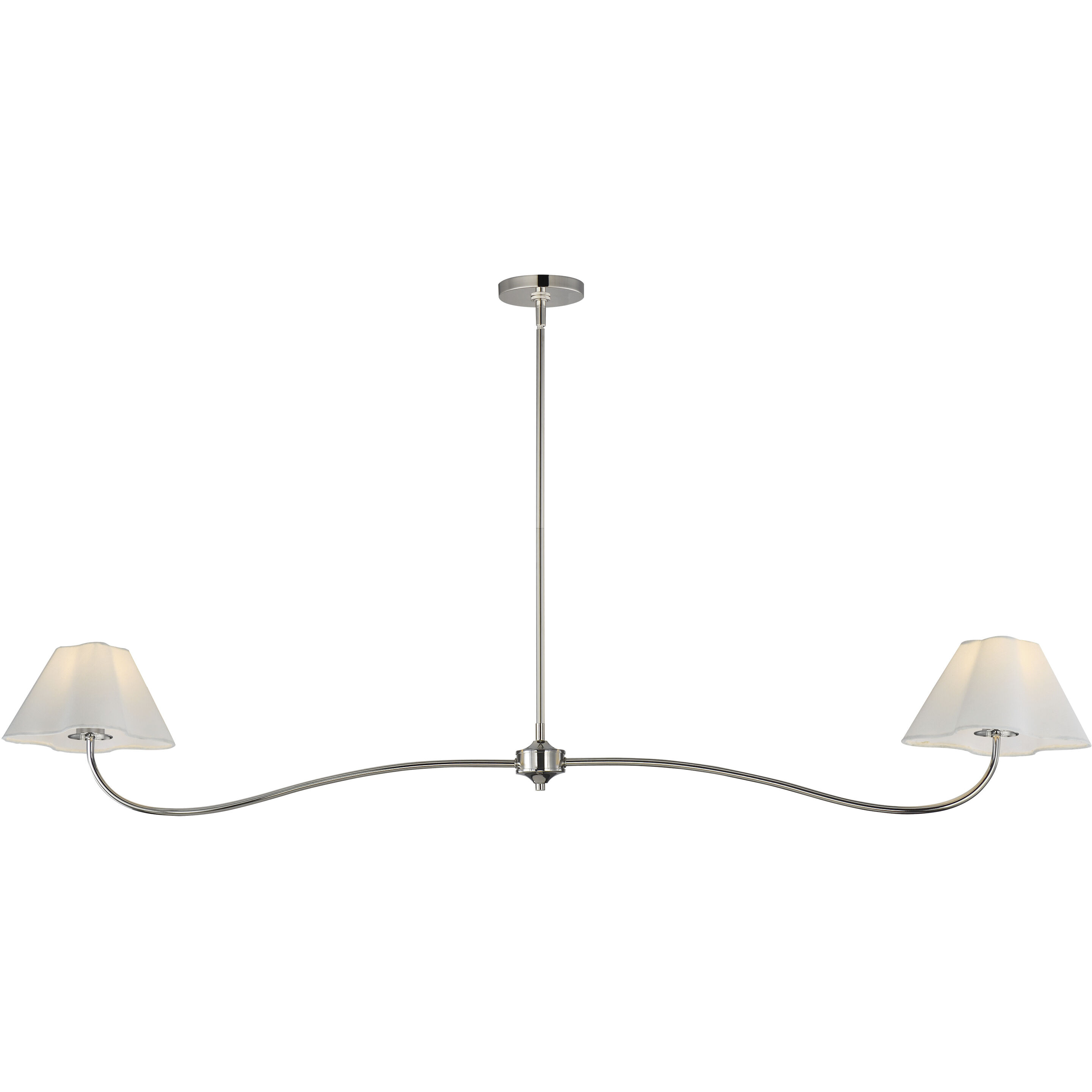 Saxon 2 Light 10.50 inch Island Light