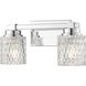 Jacqueline Vanity Wall Light in Chrome